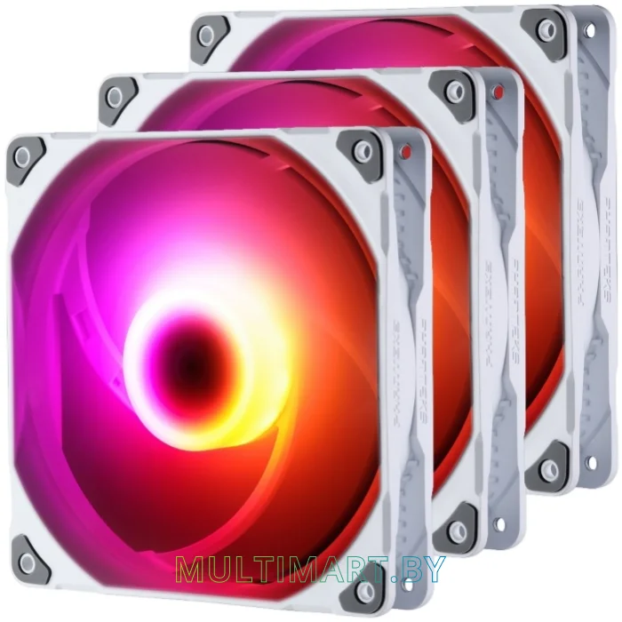 Набор вентиляторов Phanteks M25-140 D-RGB (PH-F140M25_DRGB_PWM_WT01_3P)